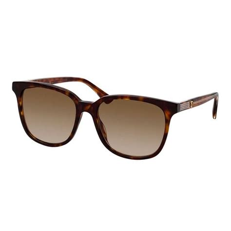 Gucci GG 0376S 002 Havana Plastic Square Sunglasses Brown 